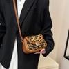 Small Crossbody Bag For Women 2026 Luxury Brand Underarm Shoulder Handbag And Purse Vintage Leopard Printing Envelope Bag Lady