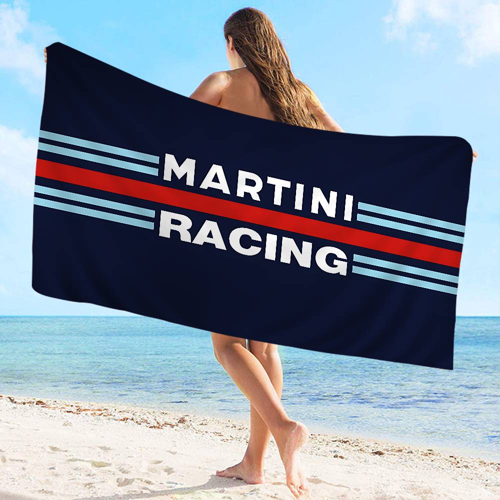 M-Martinis Racing Microfiber Blanket Quick Drying Beach Towels Oversized Printing Super Absorbent Pool Towel Blanket
