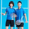 Men Women Badminton Set Quick Dry Breathable Sport Shirt Shorts Team Uniform Professional Competition Wear