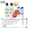 LUX 8-Piece Shower Gel Set
