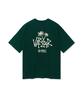 Bajal Palm Tree Logo Short Sleeve T-Shirt Green