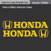 Honda Wings Motorcycle Decals - Girly Cute Laser-Modified Stickers for Electric Bikes