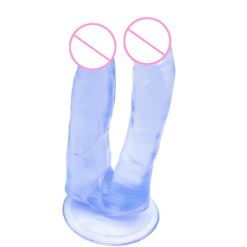 Size Double Head Dildo U-Shaped Small Dildo Female Masturbation Erotic Shaped Dildo