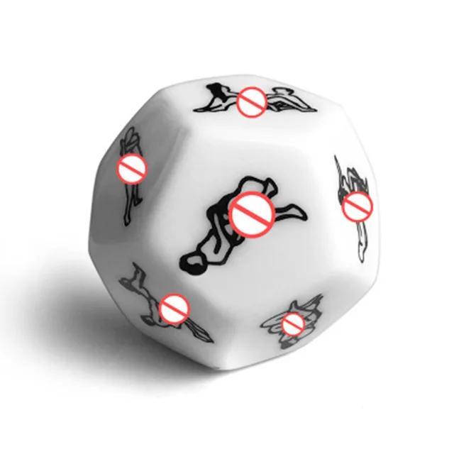 Various Poses Playing Dice Sexy Lingerie Ladies Underwear Erotic Passion Accessories Fun Game