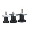 3 Colors Plastic Knob Steel Pin Plate Mount Lock-Out Hand Retractable Spring Plungers Indexing Plungers With Steel Plunger Pin
