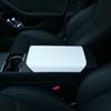 For 2024 Tesla Model 3 Accessories Armrest Protector Box Cover White Soft TPE Center Console Panel Pad Model 3 Highland