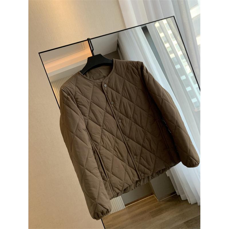Out K Retro Quilted Jacket: High-Efficiency Cotton, Stackable, Warm, Mountain Style for Couples