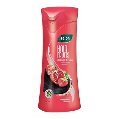 Hair Fruits Haarausfall-Schutz Pflegespülung Shampoo 340ml Packung 1, Granatapfel & Erdbeere für Geschmeidiges Glänzendes Haar