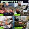 Big bait sea bass lure 5-piece set minnow storage case fishing Spanish mackerel.