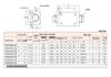 Ball Screw Square Nut LCE/LCF/LCG 49 (1605/2005/2505)