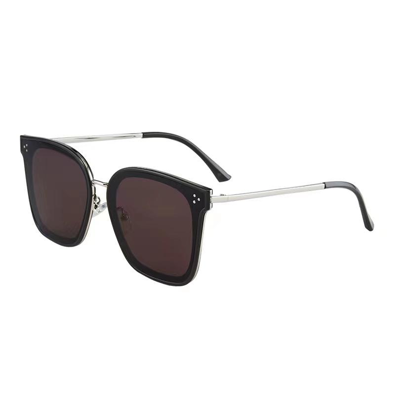 New Korean Style Big Size Anti Glare Sunglasses for Men Women UV Protection Travel Sun Glasses