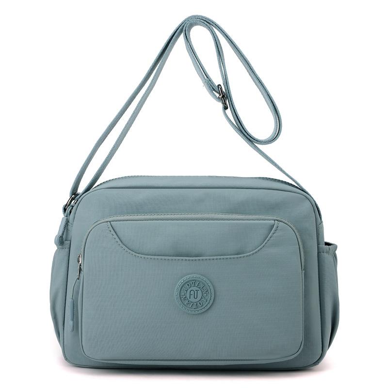 Women's Multi-Layer Shoulder Bag Solid Color Crossbody Bag Mother Bag