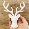 DIY 3D Deer Head Resin Mold Christmas Deer Head Cake Decoration Molds Silicone Epoxy Resin Mould Gypsum Ornament Mold