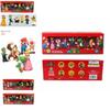 Six Piece Super Mario Bros Action Figure Toys Set Featuring Luigi Yoshi And Mushroom Collectibles For Kids