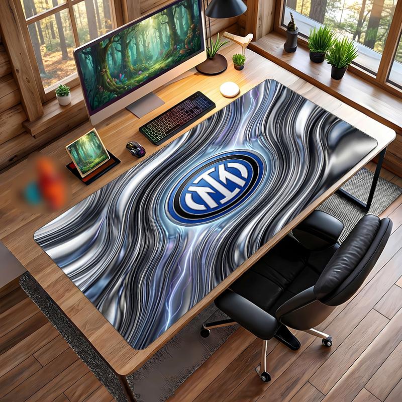 Borussia Dortmund Printed Large Mouse Pad, Non Slip Soft Rubber Gaming Desk Mat for Office Laptop Computer Decor