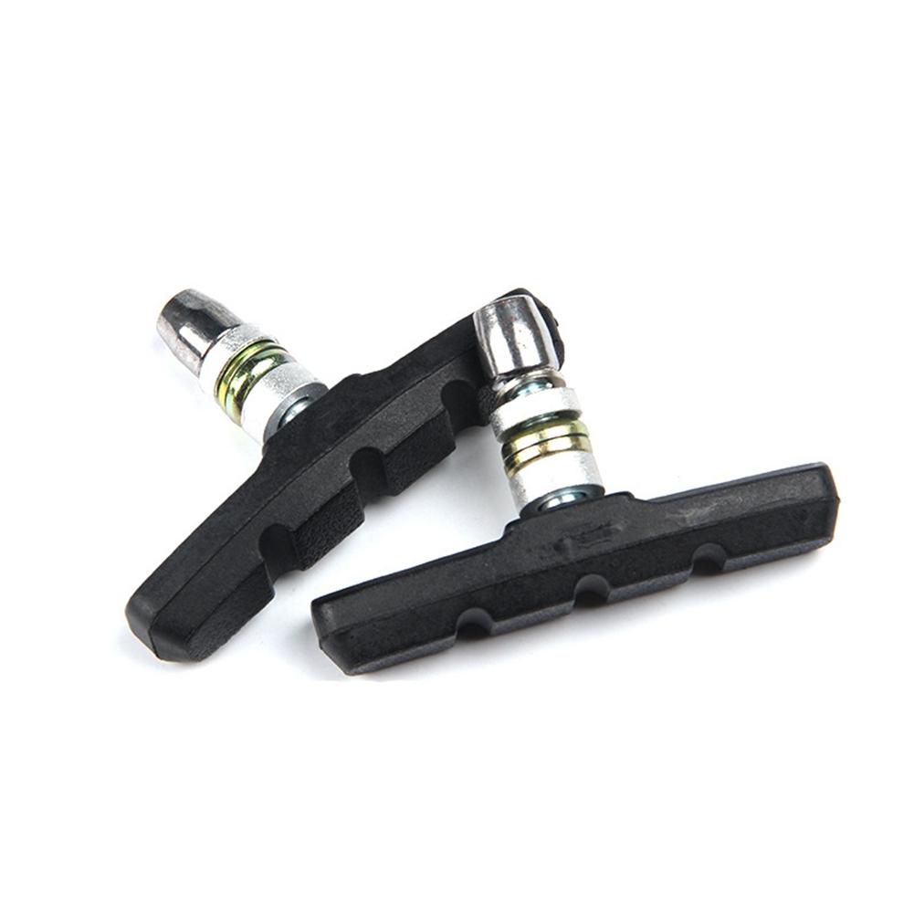 Sturdy Durable Rubber Mountain Road Folding Bike Bicycle Cycling Riding Brake Pads Blocks