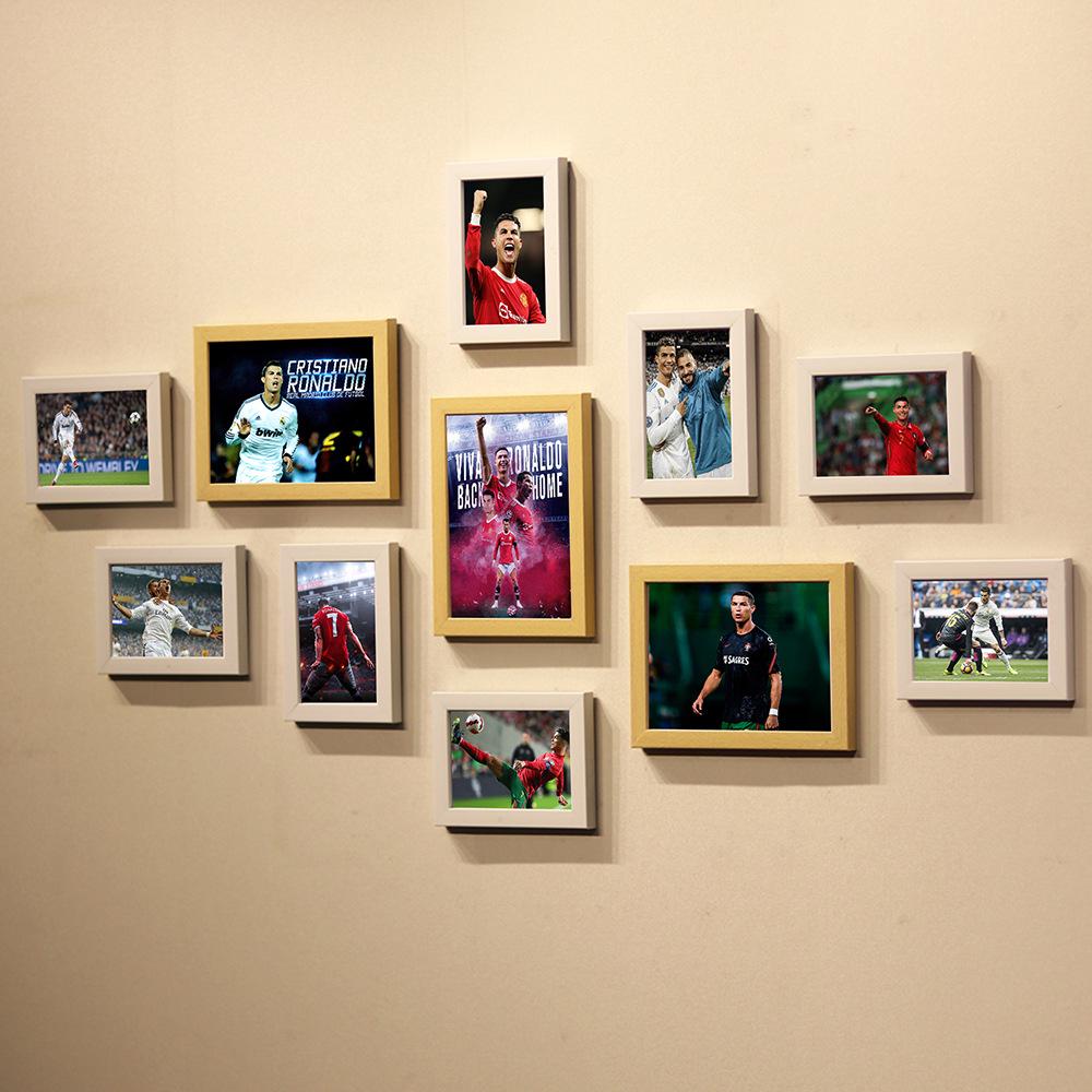 Póster Estrella de la Champions League y el Mundial CR7 - Arte de Pared Decorativo para Dormitorio o Habitación