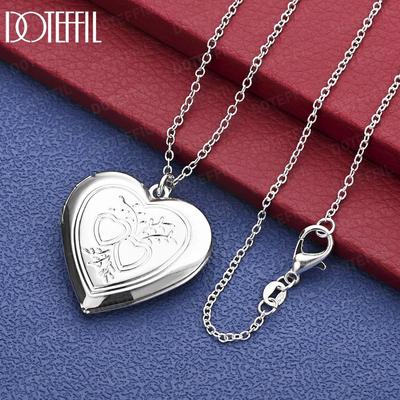 925 Sterling Silver Fashion Jewelry 18-inch Cross Pendant Necklace