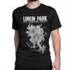 Men Women's Music Band Linkinparks Logo T Shirts Rock Pure Cotton Clothes Short Sleeve Round Collar Tee Shirt Gift T-Shirts