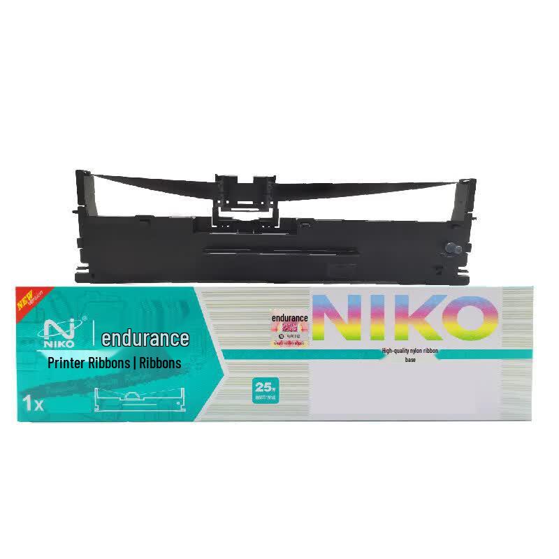 NIKO N LQ630K Black Dot Matrix Printer Ribbons 6-Pack
