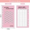 Cross-Border Exclusive 6-Hole A6 Envelope 52-Week & 30-Day Savings Challenge Planner