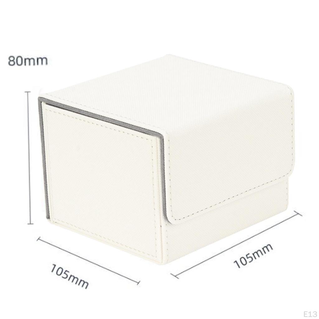 Card Deck Case with Separator Container Holder for Game