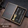 Armband 20mm 22mm 24mm Echtes Leder Uhrenarmband mit Geschenkbox Universelle Schmetterlingsschließe Rindsleder Herren Business Armband