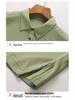 2025 Summer Women's Slim Fit Short Sleeve Polo - Korean Style Solid Color Lapel T-shirt