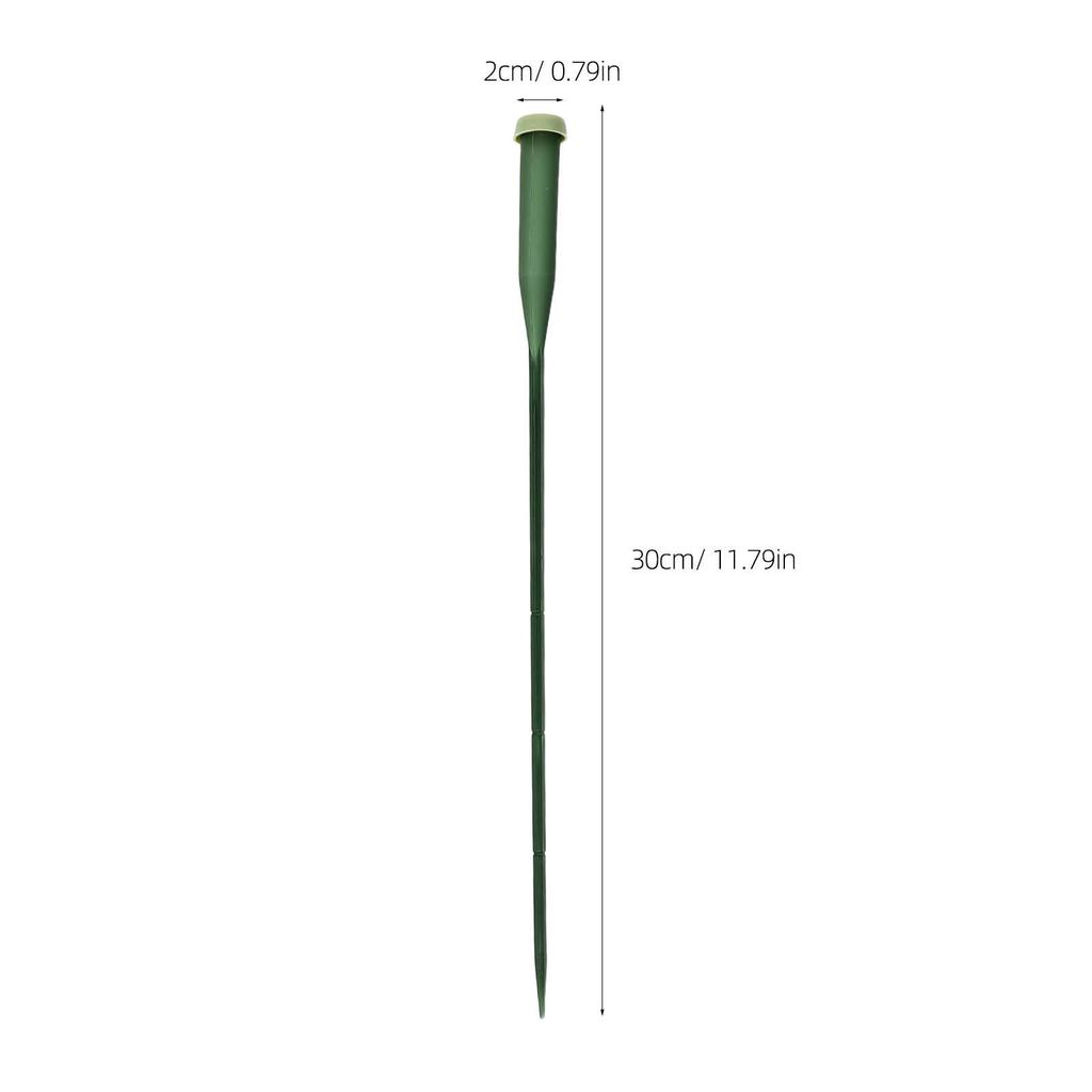 25Pcs Flower Water Tubes Plastic Floral Stem Holders Caps for Fresh Flowers Orchid Rose Arrangements Flower Water Tubes