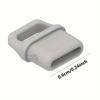 10pcs Silicone Anti-Dust Plugs for USB-C Devices, Universal Type-C Port Protector Caps, Waterproof Charging Port Covers