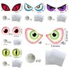 3D Design Halloween LED Night Light Glowing Effect 3D Wall Sticker  Halloween Party