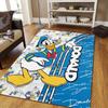 1pc Disney Cartoon Characters Pattern Carpet Area Rug Non-slip Carpet Hand Washable Floor Mat Suitable For Living Room Bedroom Home Decor