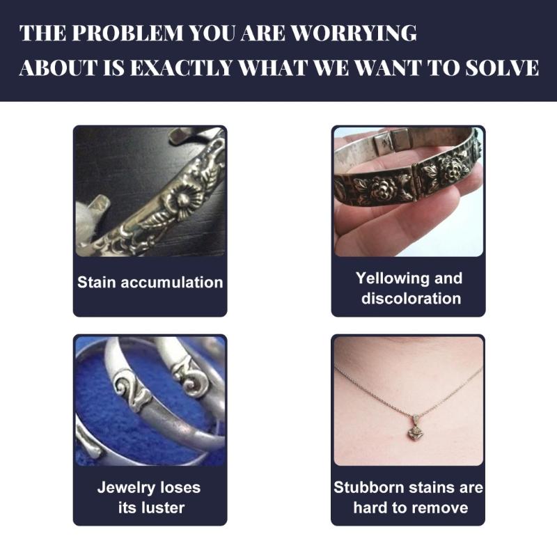 100ml Jewelry Cleaner Gold Watch Diamond Rings Polishing Cleaning Spray Polishing Cleaning Tool Jewelry Clean Liquid