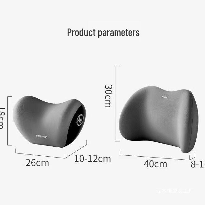 Tesla Model 3 Memory-Schaum-Kopfstützen & Lendenwirbelstützen