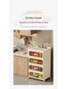 Multifunctional Storage Cabinet for Bedroom & Living Room: Bedside Table, Snack, Toy, Book & Clothes Organizer