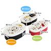Skater Lunch Box, Sealable Container, Storage Container, Set of 3, Snoopy Orchestra Design, Made In Japan, 860ml (SRS3SAG-A)