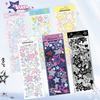 Hand tent stickers with star elements, Korean Ins style base stickers