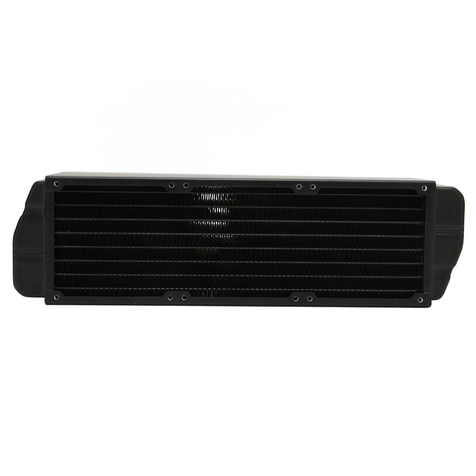 

Радиатор водяного охлаждения с резьбой G14, хорошее рассеивание тепла, 3-слойный алюминиевый сплав, компьютерный радиатор