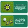 High Precision Golf Putt Ball Marker Bubble Levels Golfing Putting Aid  Golf Training