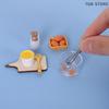 10Pcs Simulation Egg Beater Set Kitchen Decoration 1/12 Dollhouse Miniature Toys Kit Dolls House Accessories