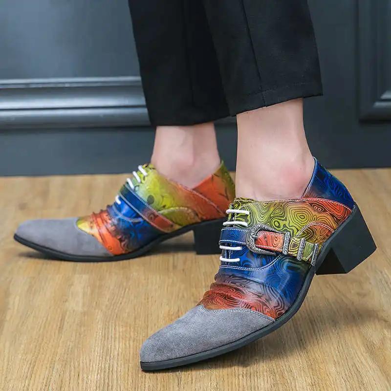 Fashion Formal Colorful Shoes For Men Loafers Blue Tennis Man Original Brands Sneakers Sports Flatas Dropshiping Tenisky