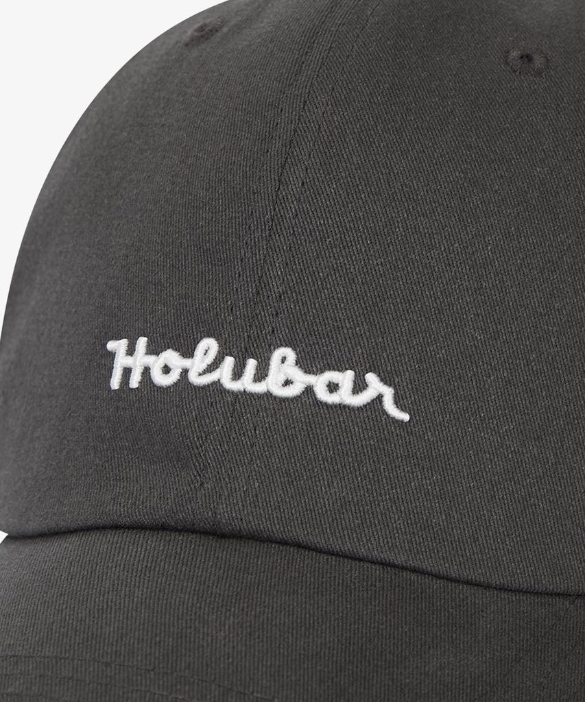 Holluba 6P Lettering Cap Charcoal
