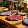 Zeeschildpad Houten Onderzetter Set, 2D Hittebestendige Mat voor Koffie Thee Kopjes, Antislip Tafelbeschermer, Zomer Huisdecoratie