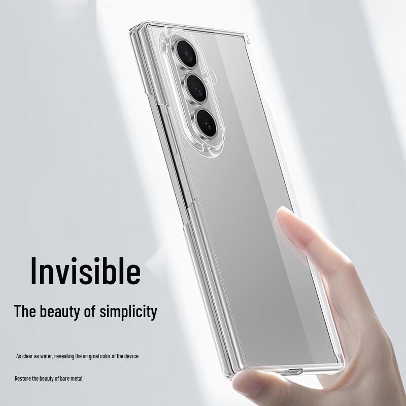 Purecolor Transparent Case for Samsung Galaxy Z Fold7
