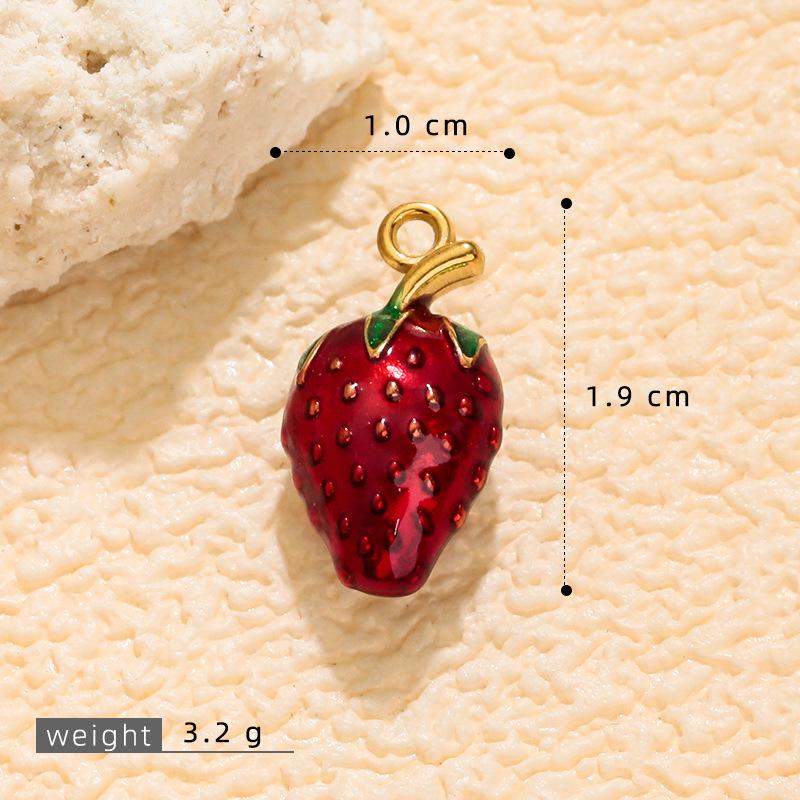 Korean Cute Street-Style Strawberry Jewelry Accessories