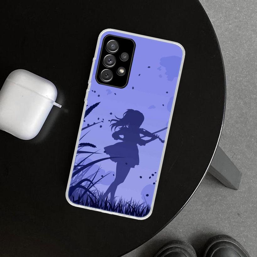 Music Violin Phone Case for Samsung Galaxy A17 A16 A26 A36 A56 A57 A37 A15 A25 A35 A55 A14 A24 A34 A54 A13 A23 A33 A53 Galaxy A1