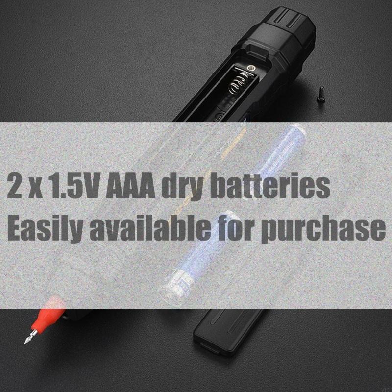 4000 Counts Digital Multimeter with LED Light Pen Type Multimeter LCD Color Display Tester for Voltage Detection A0KF