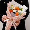 Sunflower Crochet Flower Bouquet Woven Preserved Flower New Artificial Flowers  Graduation Gifts