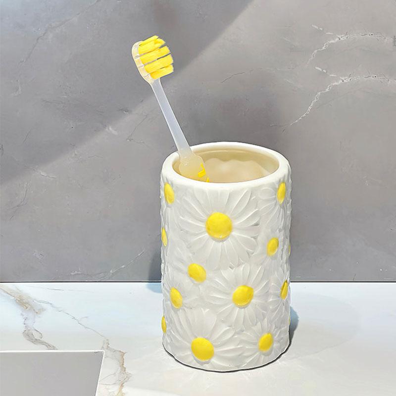 Ceramic hand soap shampoo body wash dispensing bottles mouthwash cups soap dishes lotion press bottles shampoo dispenser