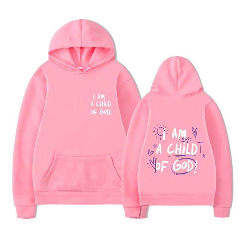 Alphabet Cartoon Print Kangaroo Pocket Print Unisex Streetwear Hip Hop Style Autumn Winter Fashion Hip Hop Tops Clothes
